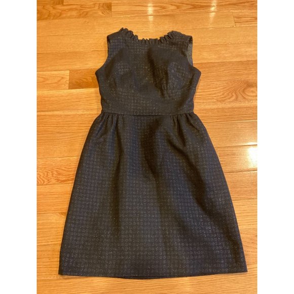 Karen Zambos Dresses & Skirts - Karen Zambos Black Sleeve Less High Neck Dress Size 2